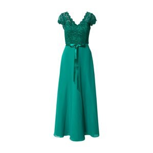 SWING Společenské šaty smaragdová