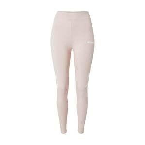 Hummel Funkční kalhoty pink / bílá