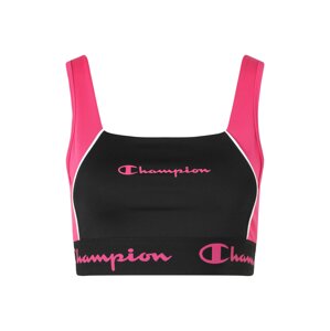 Champion Authentic Athletic Apparel Sportovní podprsenka  černá / pink / bílá