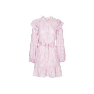 FRNCH PARIS Košilové šaty 'Charleene'  světle fialová / bílá