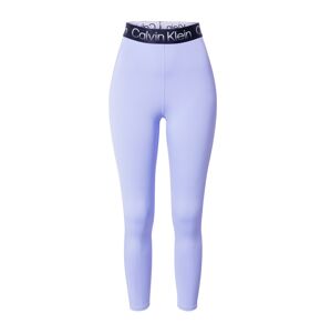 Calvin Klein Performance Sportovní kalhoty  švestková / světle fialová / bílá