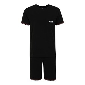 Moschino Underwear Pyžamo krátké  červená / černá / bílá
