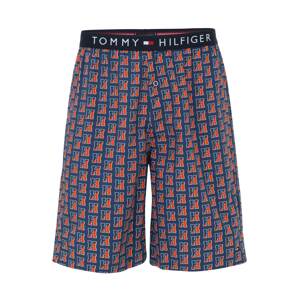 Tommy Hilfiger Underwear Pyžamové kalhoty tmavě modrá / oranžová / červená / bílá