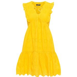 DreiMaster Vintage Letní šaty žlutá