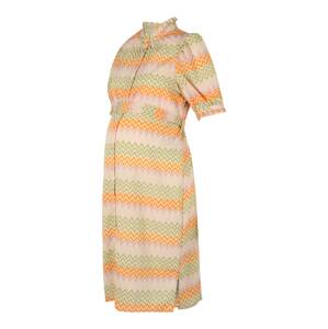 Vero Moda Maternity Košilové šaty  oranžová / mix barev