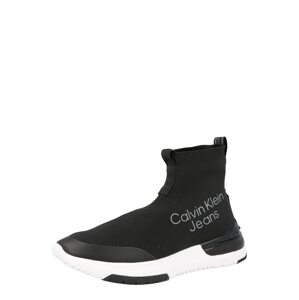 Calvin Klein Jeans Slip on boty  světle šedá / černá