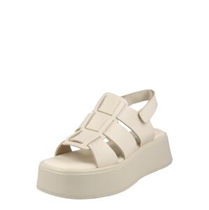 VAGABOND SHOEMAKERS Sandály 'COURTNEY' offwhite