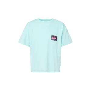 QUIKSILVER Funkční tričko 'RAINBOW' modrá / světlemodrá / pink / černá
