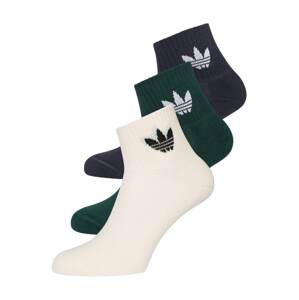ADIDAS ORIGINALS Ponožky  bílá / námořnická modř / tmavě zelená