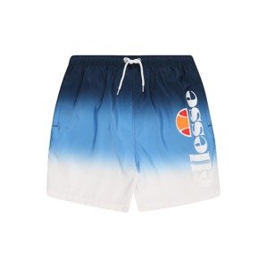 ELLESSE Plavecké šortky 'Bervios Fade'  námořnická modř / azurová / bílá / oranžová / červená