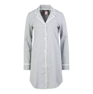 Lauren Ralph Lauren Noční košilka  šedý melír / bílá