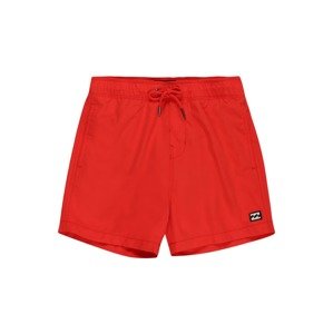 BILLABONG Sportovní kalhoty  červená / černá / bílá