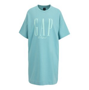 Gap Tall Šaty světlemodrá / bílá