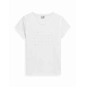 4F Funkční tričko 'TSD013'  bílá / pink