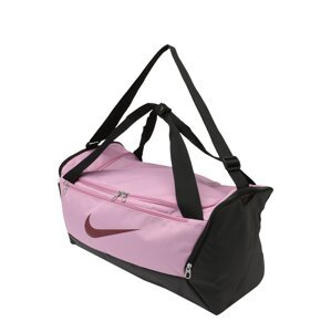 NIKE Sportovní taška  pink / černá