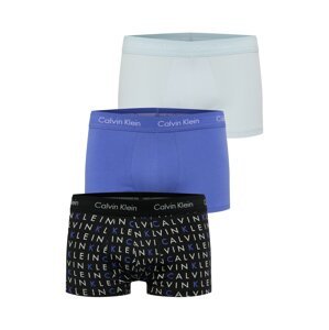 Calvin Klein Boxerky  kouřově modrá / azurová / černá / bílá