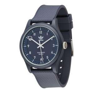 ADIDAS ORIGINALS Analogové hodinky  námořnická modř / bílá