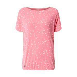 Ragwear Tričko 'PECORI'  světle růžová / bílá / žlutá