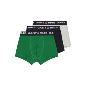 GANT Spodní prádlo námořnická modř / šedý melír / trávově zelená / ohnivá červená