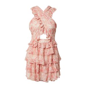 Forever New Šaty 'Selena' růžová / pitaya / růže / přírodní bílá