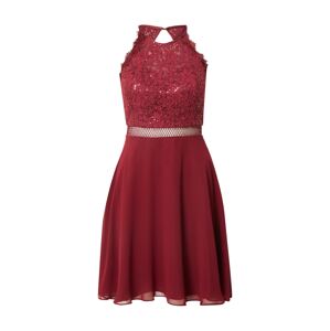 VM Vera Mont Koktejlové šaty karmínově červené