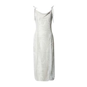 WEEKDAY Plážové šaty 'Joanne' šedá / světle šedá