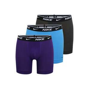 NIKE Sportovní spodní prádlo aqua modrá / antracitová / tmavě fialová / bílá