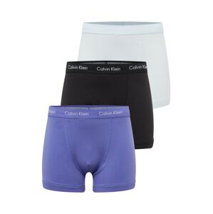 Calvin Klein Underwear Boxerky  azurová / tmavě fialová / černá / bílá