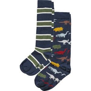 EWERS Ponožky námořnická modř / žlutá / červená