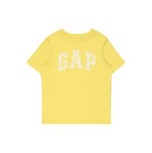 GAP Tričko  žlutá / bílá