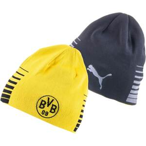 PUMA Čepice 'Borussia Dortmund'  žlutá / šedá / černá