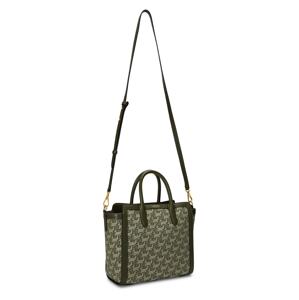Lauren Ralph Lauren Nákupní taška 'TYLER'  zlatá / světle zelená / tmavě zelená