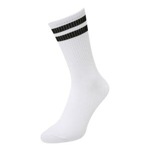 JACK & JONES Ponožky 'AUSTIN'  černá / bílá