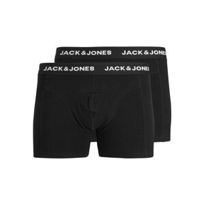 JACK & JONES Boxerky  černá / bílá