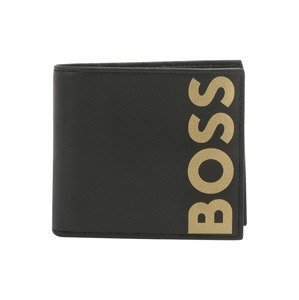 BOSS Black Peněženka 'Big BC'  velbloudí / černá