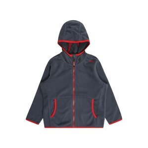 CMP Outdoorová bunda  tmavě šedá / ohnivá červená