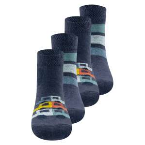 EWERS Ponožky tmavě modrá / žlutá / oranžová / bílá