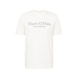 Marc O'Polo Tričko  bílá / šedá