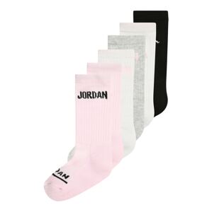 Jordan Ponožky šedý melír / růže / černá / bílá