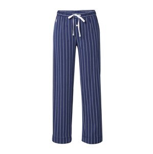 Lauren Ralph Lauren Pyžamové kalhoty námořnická modř / bílá