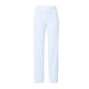 Lauren Ralph Lauren Pyžamové kalhoty světlemodrá / offwhite