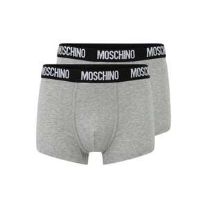 Moschino Underwear Boxerky  šedý melír / černá / bílá