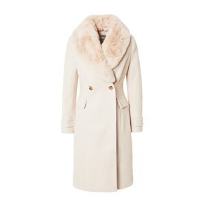 Forever New Zimní kabát  krémová