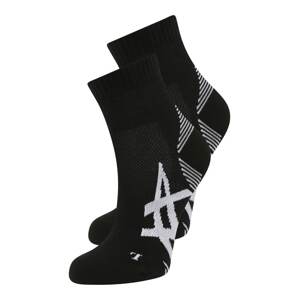 ASICS Sportovní ponožky  černá / bílá